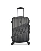 Valise Cabine 4 roues doubles Peter 55 cm gris foncé