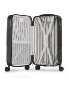 Valise Cabine 4 roues doubles Peter 55 cm gris foncé