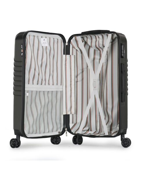 Valise Cabine 4 roues doubles Peter 55 cm gris foncé