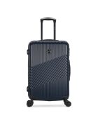 Valise Long Séjour 4 roues Peter 75 cm bleu marine