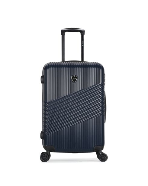 Valise Long Séjour 4 roues Peter 75 cm bleu marine