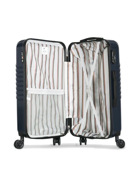 Valise Moyen Séjour 4 roues Peter 65 cm bleu marine