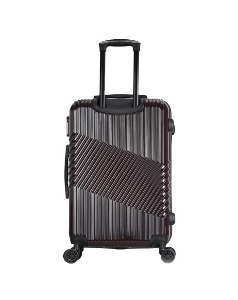Valise Long Séjour 4 roues Peter 75 cm rouge bordeaux foncé