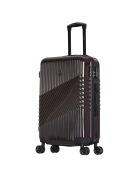Valise Cabine 4 roues doubles Peter 55 cm bordeaux foncé