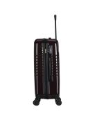 Valise Cabine 4 roues doubles Peter 55 cm bordeaux foncé