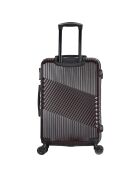 Valise Cabine 4 roues doubles Peter 55 cm bordeaux foncé