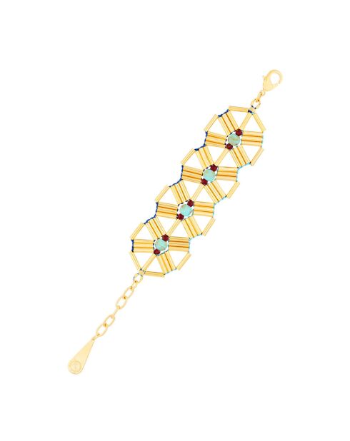 Bracelet Ethnic chaîne doré