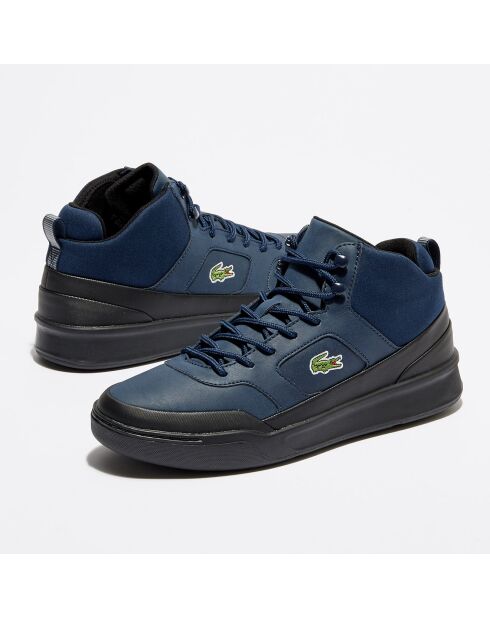 Baskets Explorateur Spt Mid 417 2 Q4 bleu marine/noir
