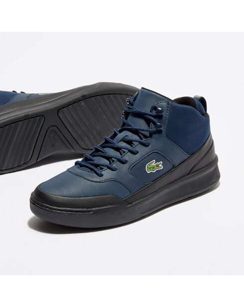 Baskets Explorateur Spt Mid 417 2 Q4 bleu marine/noir