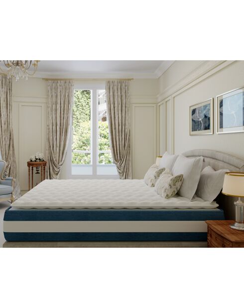 Surmatelas 5 cm Mirabeau blanc - 80x200 cm