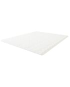 Surmatelas 5 cm Mirabeau blanc - 160x200 cm