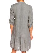 Robe 100% Lin Nayla kaki
