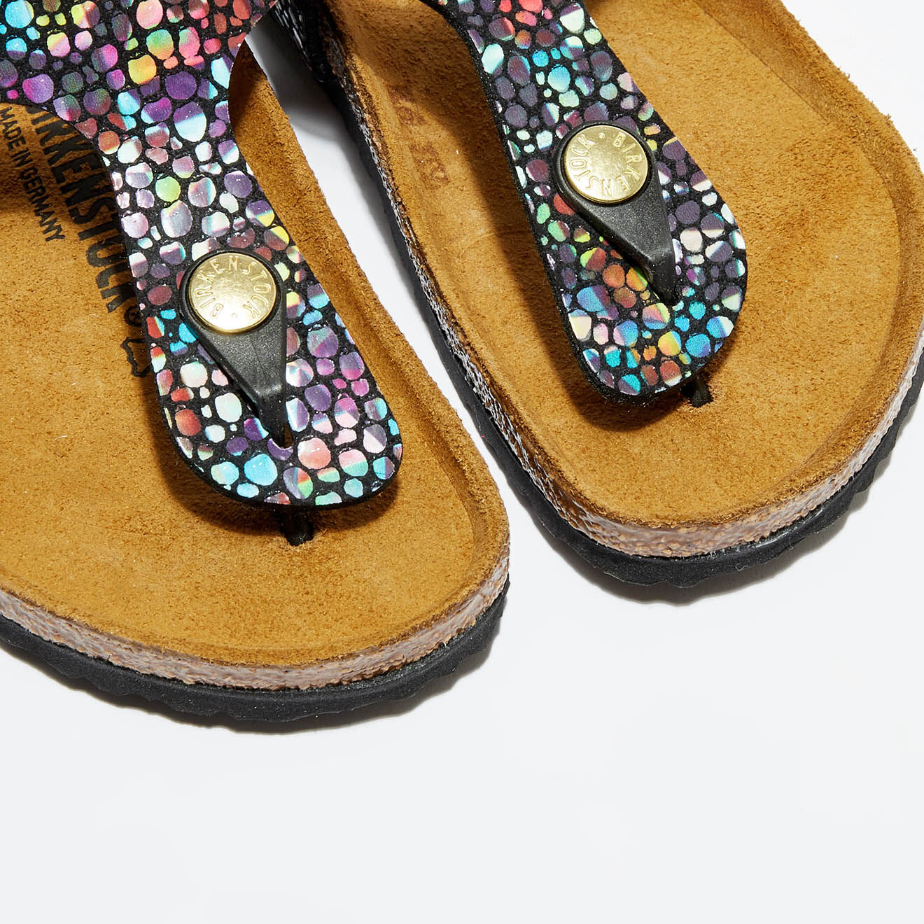 Birko Flor Birkenstock Gizeh Oriental Mosaic Black Birko Flor