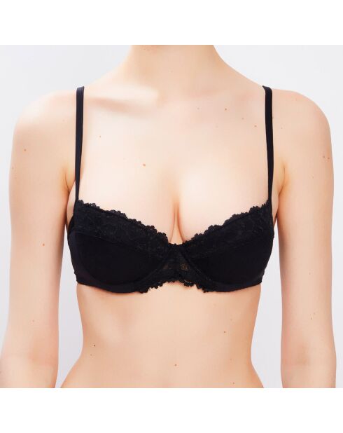 Soutien-Gorge balconnet Ursula en dentelle noir