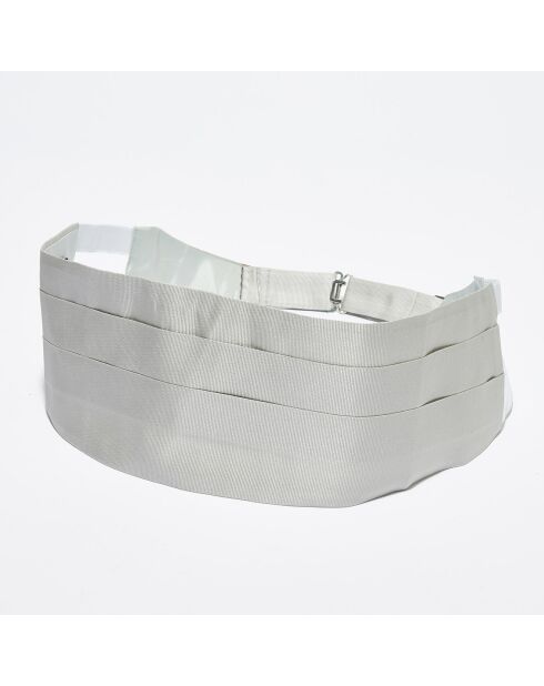 Ceinture de Smoking 100% Soie Pablo crème