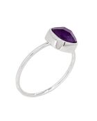 Bague Ella Améthyste en laiton