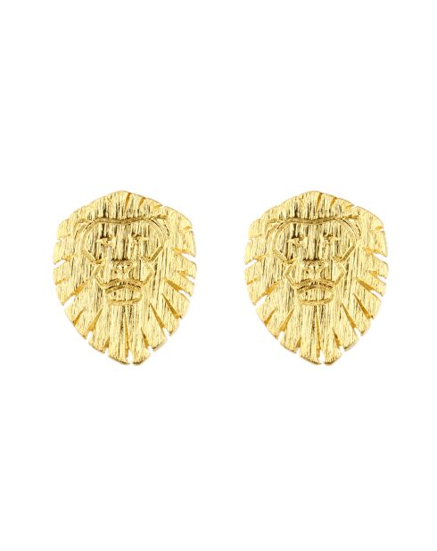Boucles d'oreilles Anaëlle en laiton doré