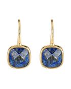 Boucles d'oreilles Ella Lapis en laiton doré