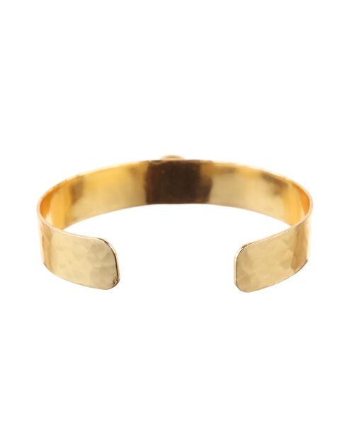 Bracelet Caroline Quartz en laiton doré
