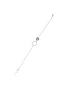 Bracelet Oriana Améthyste en laiton