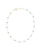 Elisa Jade halsketting in goudmessing