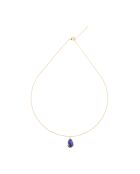 Collier Louane Lapis Lazuli en laiton doré