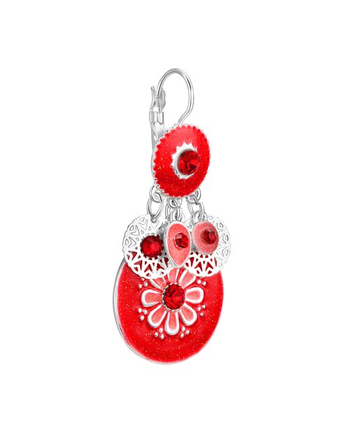 Boucles d'oreilles Frugal cerise