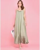 Robe Deesse verte