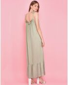 Robe Deesse verte