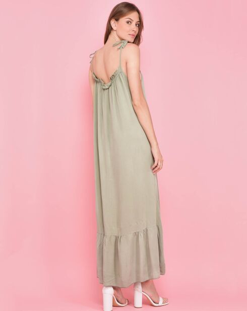 Robe Deesse verte