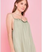 Robe Deesse verte