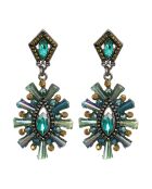 Smaragd-Sekura-Ohrringe