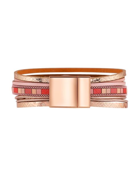 Manchette Natura Foresta rose