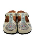 Mules Aurore beige/multicolore