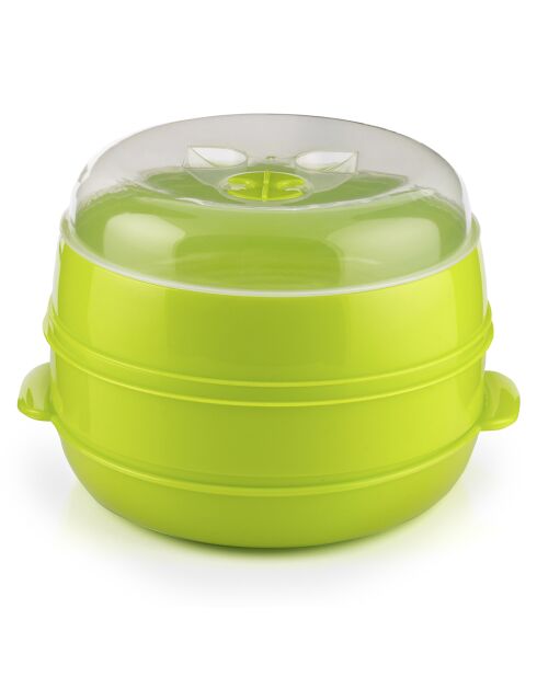 Cuiseur-vapeur Double pour Micro-Ondes Fresh vert