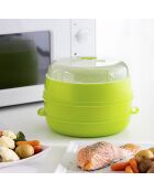 Cuiseur-vapeur Double pour Micro-Ondes Fresh vert
