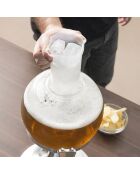 Distributeur de Bière Réfrigérant Ball gris/transparent - 3.5 L