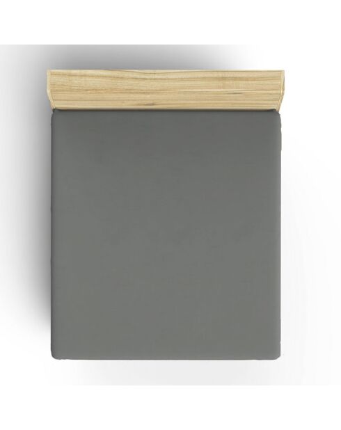 Drap housse renforcé Classic gris foncé