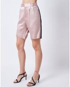 Short satiné rose