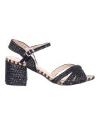 Sandales Tango noires - Talon 6 cm