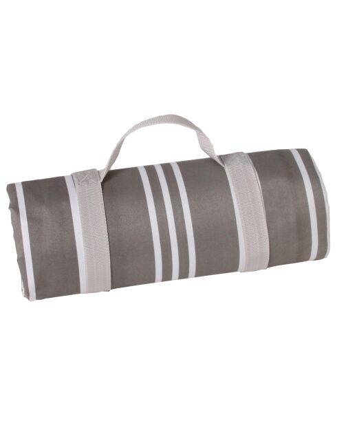 Graue Tischdecke Versailles - 140x140 cm