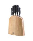 Bloc de cuisine Life V Sabatier bois/noir/acier - 5 couteaux