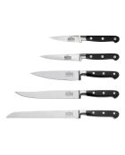 Bloc de cuisine Life V Sabatier bois/noir/acier - 5 couteaux