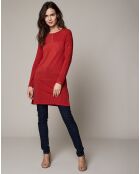 Tunique en Maille Mufu orange