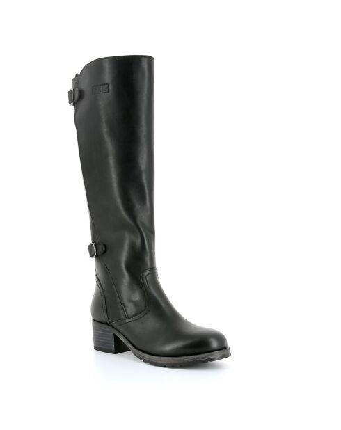 Bottes en Cuir Pano noires