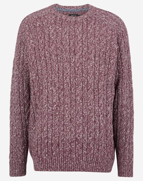 Pull en Maille Victor bordeaux