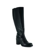 Bottes en Cuir noires - Talon 7 cm