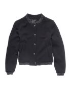 Blouson Teddy Girl Power Bomba noir