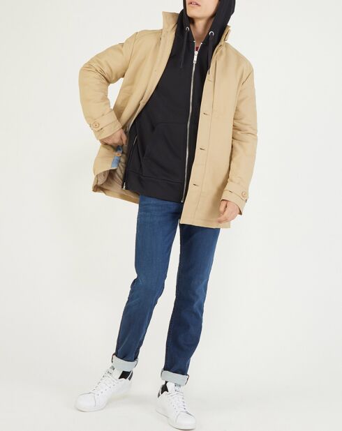 Beige regenjas van Jades