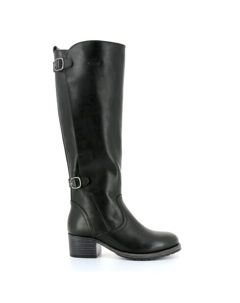 Bottes en Cuir Pano noires